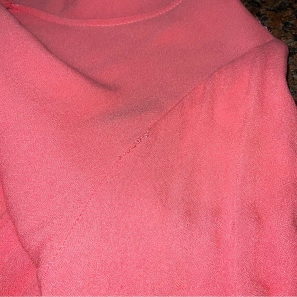 Umgee Linen Long Sleeve Pink Dress Size‎ Medium I19 NWT - Picture 6 of 6